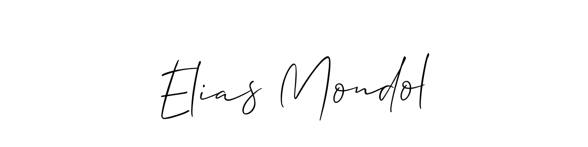 Similarly Allison_Script is the best handwritten signature design. Signature creator online .You can use it as an online autograph creator for name Elias Mondol. Elias Mondol signature style 2 images and pictures png