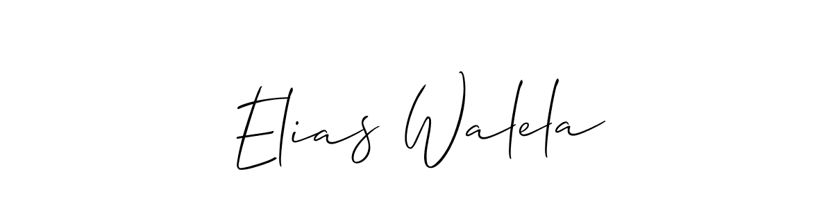 Check out images of Autograph of Elias Walela name. Actor Elias Walela Signature Style. Allison_Script is a professional sign style online. Elias Walela signature style 2 images and pictures png