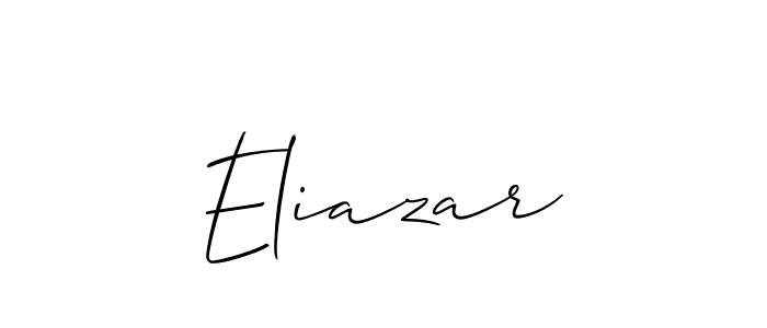 Once you've used our free online signature maker to create your best signature Allison_Script style, it's time to enjoy all of the benefits that Eliazar name signing documents. Eliazar signature style 2 images and pictures png