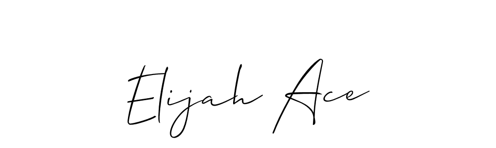 Here are the top 10 professional signature styles for the name Elijah Ace. These are the best autograph styles you can use for your name. Elijah Ace signature style 2 images and pictures png