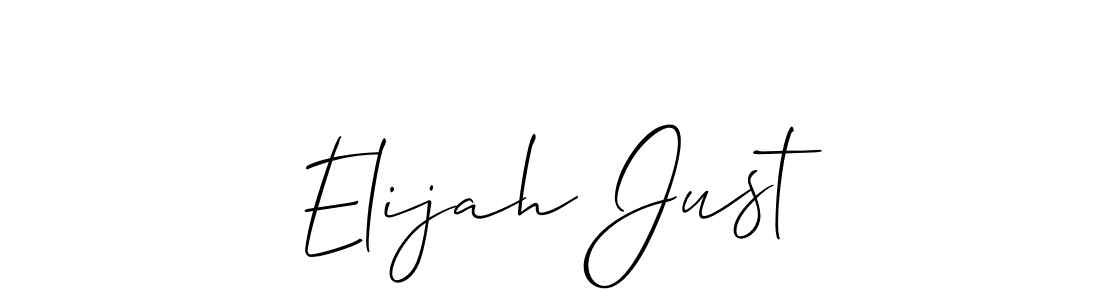 How to Draw Elijah Just signature style? Allison_Script is a latest design signature styles for name Elijah Just. Elijah Just signature style 2 images and pictures png