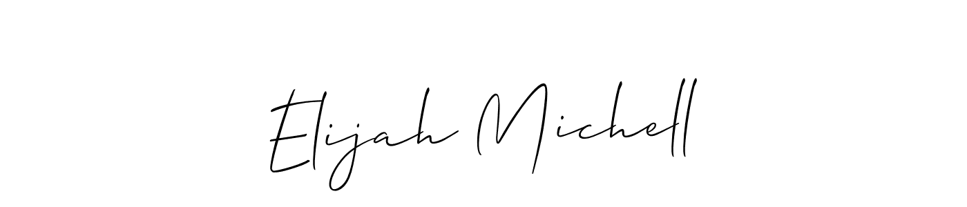 How to Draw Elijah Michell signature style? Allison_Script is a latest design signature styles for name Elijah Michell. Elijah Michell signature style 2 images and pictures png