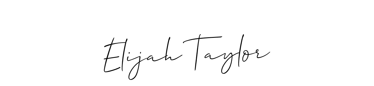 Similarly Allison_Script is the best handwritten signature design. Signature creator online .You can use it as an online autograph creator for name Elijah Taylor. Elijah Taylor signature style 2 images and pictures png