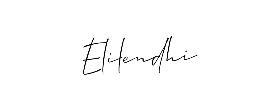 Make a beautiful signature design for name Elilendhi. Use this online signature maker to create a handwritten signature for free. Elilendhi signature style 2 images and pictures png