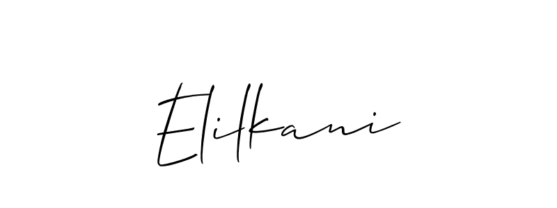 Make a short Elilkani signature style. Manage your documents anywhere anytime using Allison_Script. Create and add eSignatures, submit forms, share and send files easily. Elilkani signature style 2 images and pictures png