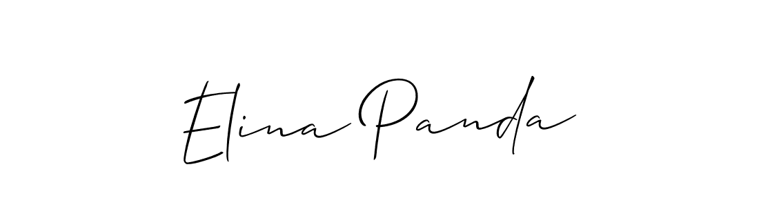 You can use this online signature creator to create a handwritten signature for the name Elina Panda. This is the best online autograph maker. Elina Panda signature style 2 images and pictures png