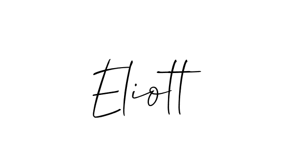 Make a short Eliott signature style. Manage your documents anywhere anytime using Allison_Script. Create and add eSignatures, submit forms, share and send files easily. Eliott signature style 2 images and pictures png
