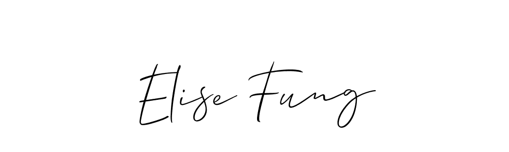 Once you've used our free online signature maker to create your best signature Allison_Script style, it's time to enjoy all of the benefits that Elise Fung name signing documents. Elise Fung signature style 2 images and pictures png