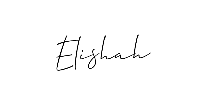Make a short Elishah signature style. Manage your documents anywhere anytime using Allison_Script. Create and add eSignatures, submit forms, share and send files easily. Elishah signature style 2 images and pictures png