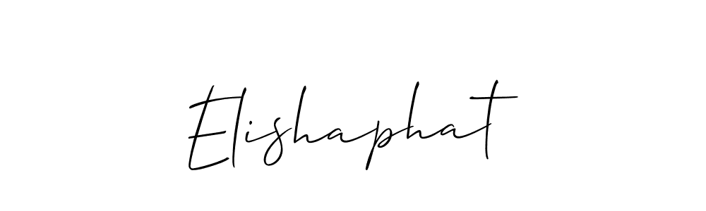 How to make Elishaphat name signature. Use Allison_Script style for creating short signs online. This is the latest handwritten sign. Elishaphat signature style 2 images and pictures png