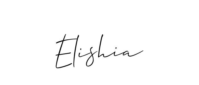 if you are searching for the best signature style for your name Elishia. so please give up your signature search. here we have designed multiple signature styles  using Allison_Script. Elishia signature style 2 images and pictures png