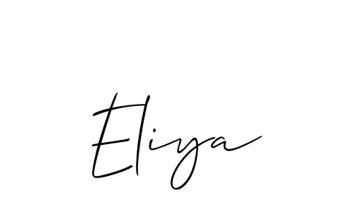 if you are searching for the best signature style for your name Eliya. so please give up your signature search. here we have designed multiple signature styles  using Allison_Script. Eliya signature style 2 images and pictures png