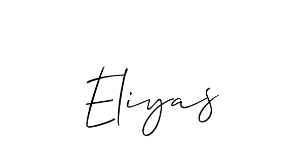 if you are searching for the best signature style for your name Eliyas. so please give up your signature search. here we have designed multiple signature styles  using Allison_Script. Eliyas signature style 2 images and pictures png