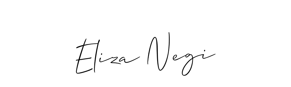 Once you've used our free online signature maker to create your best signature Allison_Script style, it's time to enjoy all of the benefits that Eliza Negi name signing documents. Eliza Negi signature style 2 images and pictures png