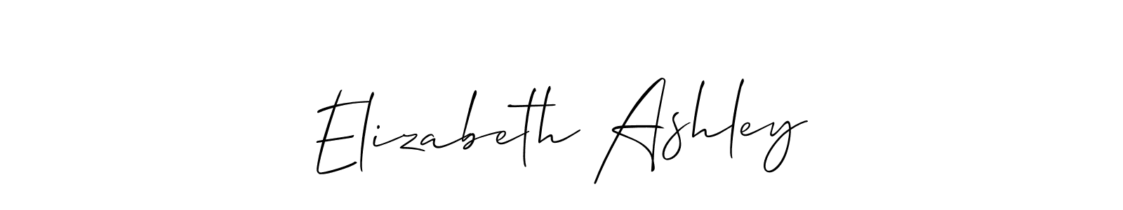 Elizabeth Ashley stylish signature style. Best Handwritten Sign (Allison_Script) for my name. Handwritten Signature Collection Ideas for my name Elizabeth Ashley. Elizabeth Ashley signature style 2 images and pictures png
