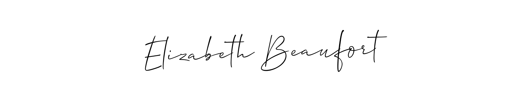 Also You can easily find your signature by using the search form. We will create Elizabeth Beaufort name handwritten signature images for you free of cost using Allison_Script sign style. Elizabeth Beaufort signature style 2 images and pictures png