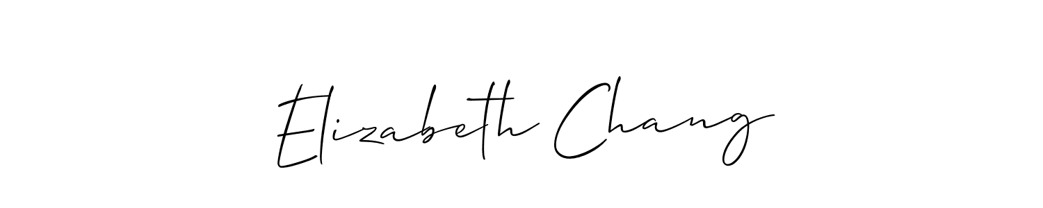 Check out images of Autograph of Elizabeth Chang name. Actor Elizabeth Chang Signature Style. Allison_Script is a professional sign style online. Elizabeth Chang signature style 2 images and pictures png