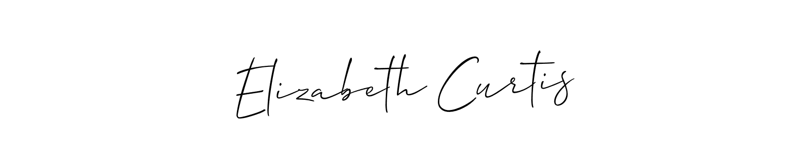 Once you've used our free online signature maker to create your best signature Allison_Script style, it's time to enjoy all of the benefits that Elizabeth Curtis name signing documents. Elizabeth Curtis signature style 2 images and pictures png