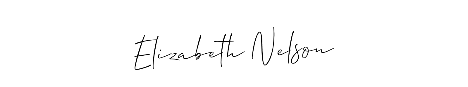 Make a beautiful signature design for name Elizabeth Nelson. Use this online signature maker to create a handwritten signature for free. Elizabeth Nelson signature style 2 images and pictures png