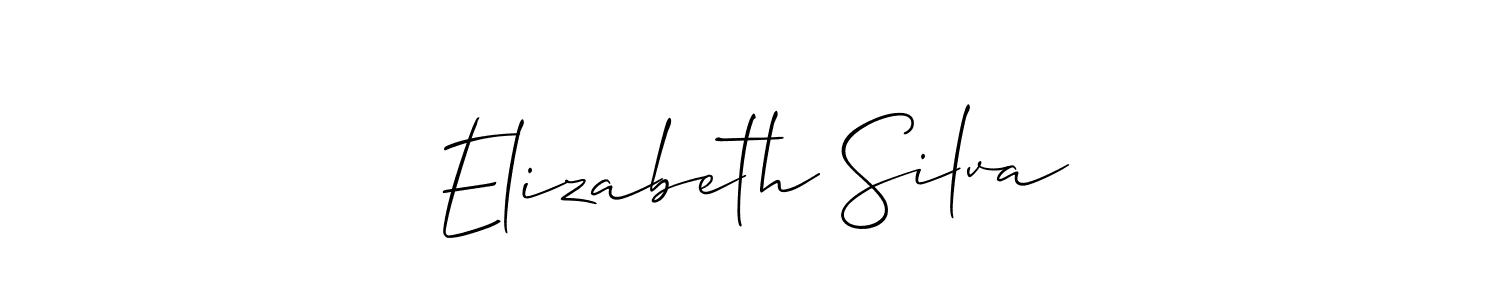 See photos of Elizabeth Silva official signature by Spectra . Check more albums & portfolios. Read reviews & check more about Allison_Script font. Elizabeth Silva signature style 2 images and pictures png
