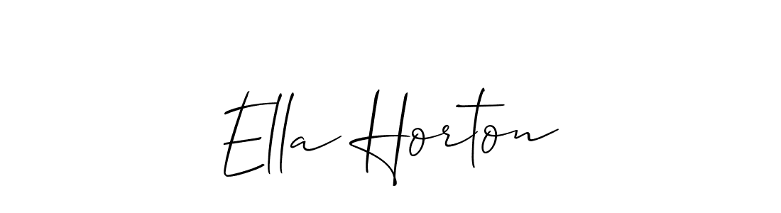 This is the best signature style for the Ella Horton name. Also you like these signature font (Allison_Script). Mix name signature. Ella Horton signature style 2 images and pictures png