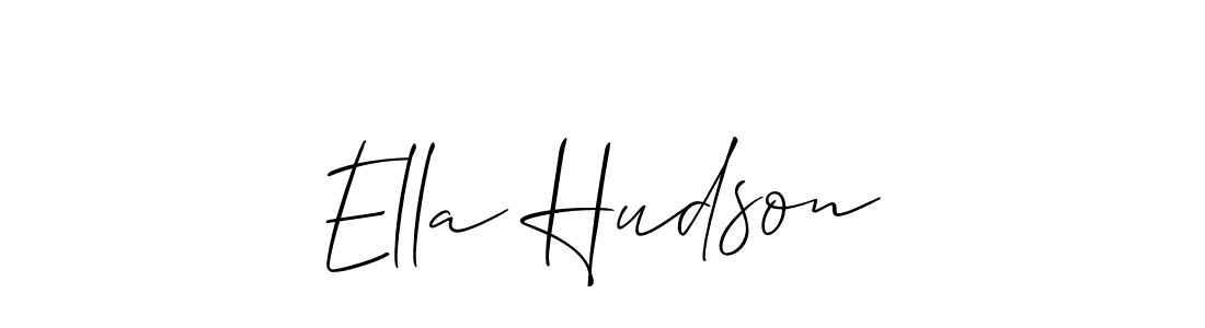 Check out images of Autograph of Ella Hudson name. Actor Ella Hudson Signature Style. Allison_Script is a professional sign style online. Ella Hudson signature style 2 images and pictures png