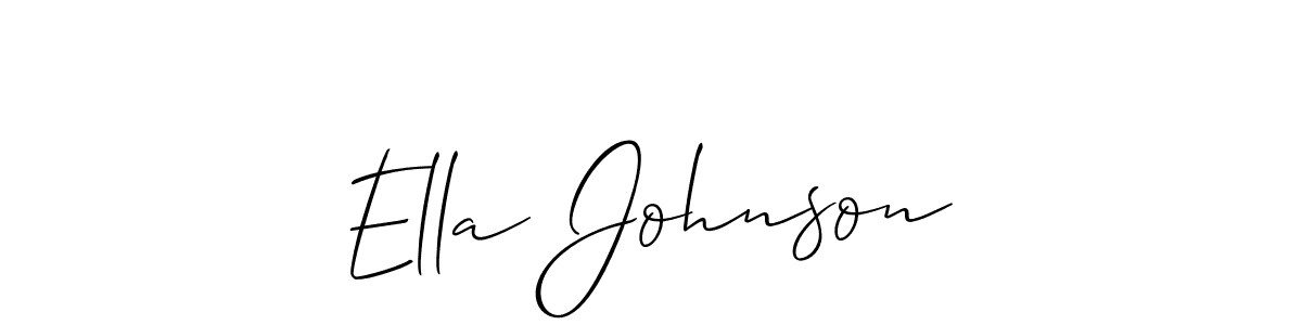Check out images of Autograph of Ella Johnson name. Actor Ella Johnson Signature Style. Allison_Script is a professional sign style online. Ella Johnson signature style 2 images and pictures png