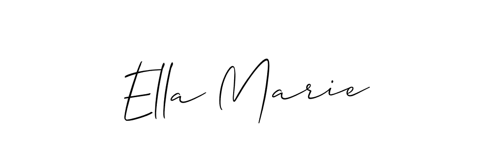 Similarly Allison_Script is the best handwritten signature design. Signature creator online .You can use it as an online autograph creator for name Ella Marie. Ella Marie signature style 2 images and pictures png