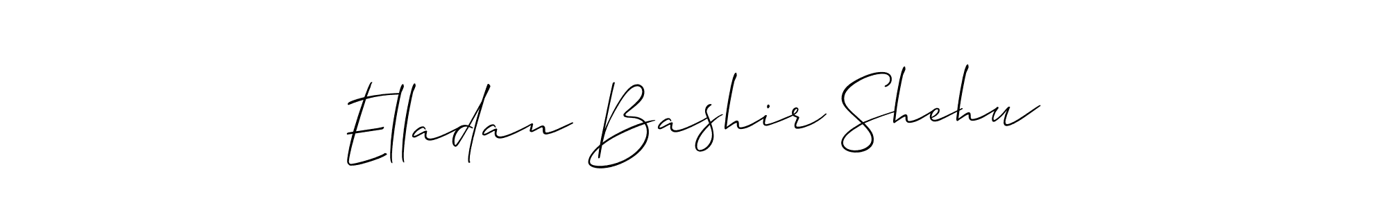 Best and Professional Signature Style for Elladan Bashir Shehu. Allison_Script Best Signature Style Collection. Elladan Bashir Shehu signature style 2 images and pictures png