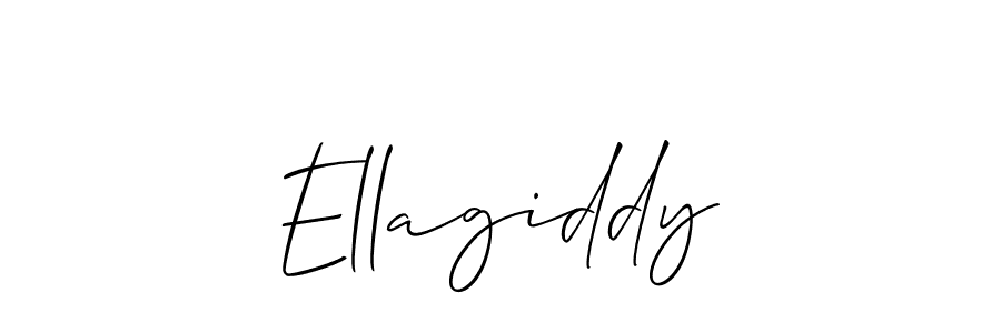 Best and Professional Signature Style for Ellagiddy. Allison_Script Best Signature Style Collection. Ellagiddy signature style 2 images and pictures png