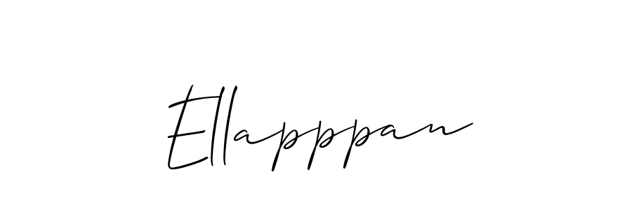 Best and Professional Signature Style for Ellapppan. Allison_Script Best Signature Style Collection. Ellapppan signature style 2 images and pictures png
