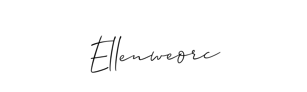 Similarly Allison_Script is the best handwritten signature design. Signature creator online .You can use it as an online autograph creator for name Ellenweorc. Ellenweorc signature style 2 images and pictures png