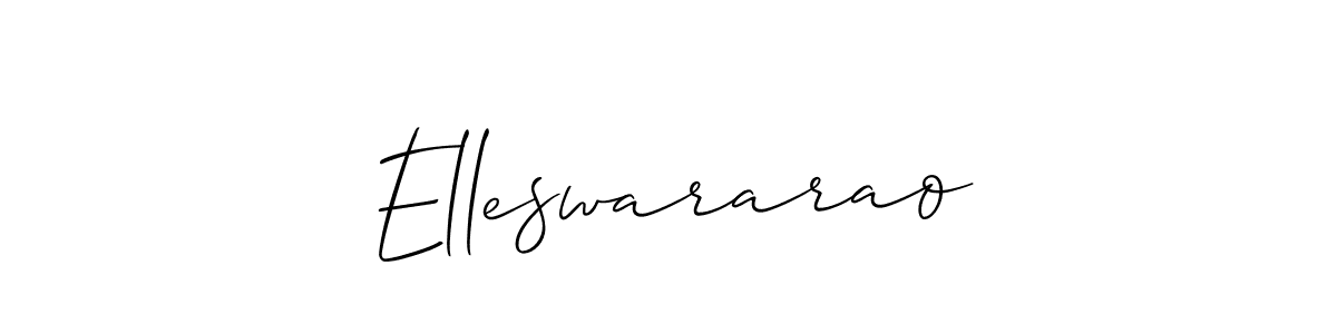 Make a beautiful signature design for name Elleswararao. Use this online signature maker to create a handwritten signature for free. Elleswararao signature style 2 images and pictures png