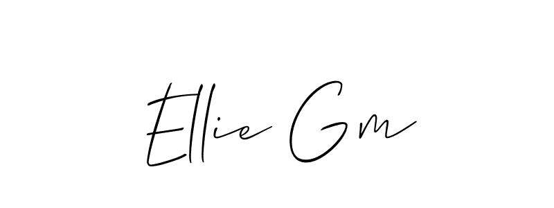 You can use this online signature creator to create a handwritten signature for the name Ellie Gm. This is the best online autograph maker. Ellie Gm signature style 2 images and pictures png