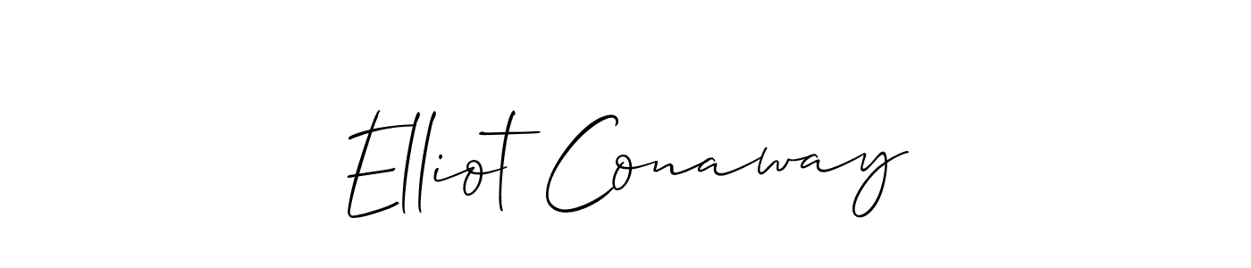Once you've used our free online signature maker to create your best signature Allison_Script style, it's time to enjoy all of the benefits that Elliot Conaway name signing documents. Elliot Conaway signature style 2 images and pictures png
