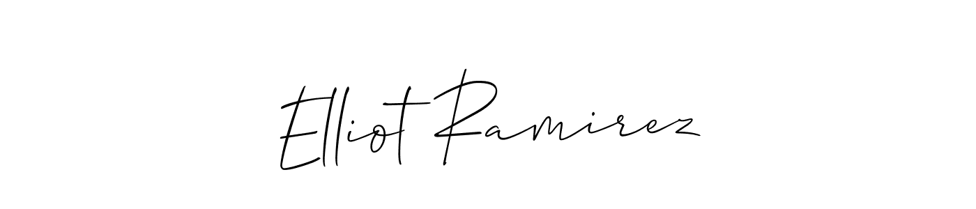 Make a beautiful signature design for name Elliot Ramirez. Use this online signature maker to create a handwritten signature for free. Elliot Ramirez signature style 2 images and pictures png