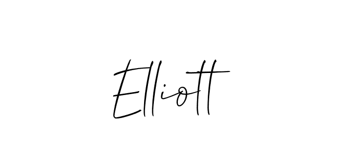 Make a beautiful signature design for name Elliott. Use this online signature maker to create a handwritten signature for free. Elliott signature style 2 images and pictures png