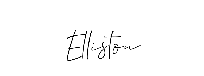 Similarly Allison_Script is the best handwritten signature design. Signature creator online .You can use it as an online autograph creator for name Elliston. Elliston signature style 2 images and pictures png