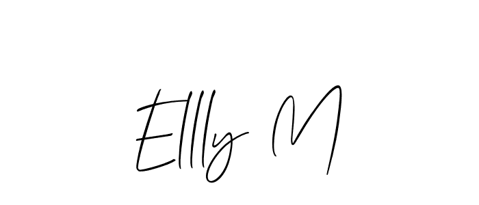 This is the best signature style for the Ellly M name. Also you like these signature font (Allison_Script). Mix name signature. Ellly M signature style 2 images and pictures png