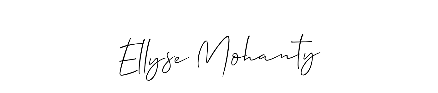 You can use this online signature creator to create a handwritten signature for the name Ellyse Mohanty. This is the best online autograph maker. Ellyse Mohanty signature style 2 images and pictures png