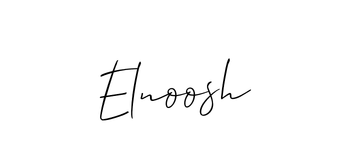 Here are the top 10 professional signature styles for the name Elnoosh. These are the best autograph styles you can use for your name. Elnoosh signature style 2 images and pictures png