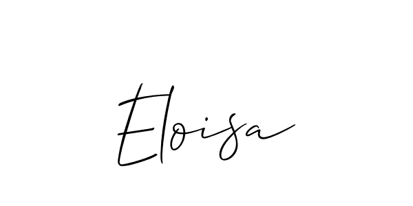 if you are searching for the best signature style for your name Eloisa. so please give up your signature search. here we have designed multiple signature styles  using Allison_Script. Eloisa signature style 2 images and pictures png