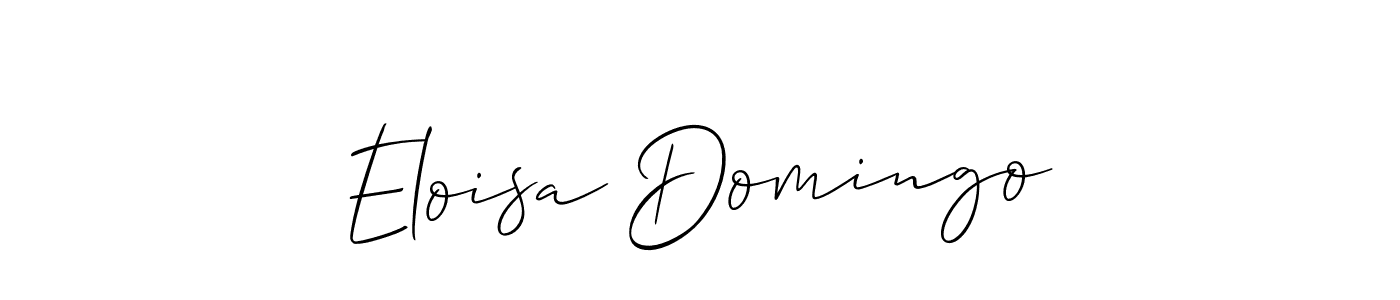Check out images of Autograph of Eloisa Domingo name. Actor Eloisa Domingo Signature Style. Allison_Script is a professional sign style online. Eloisa Domingo signature style 2 images and pictures png