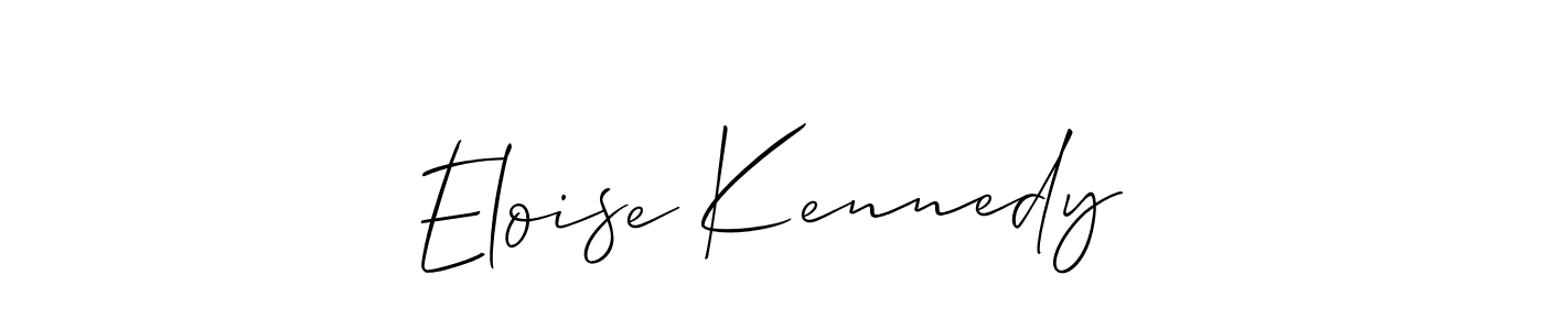 Eloise Kennedy stylish signature style. Best Handwritten Sign (Allison_Script) for my name. Handwritten Signature Collection Ideas for my name Eloise Kennedy. Eloise Kennedy signature style 2 images and pictures png