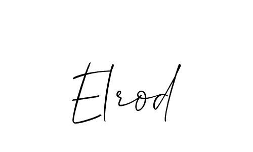 Once you've used our free online signature maker to create your best signature Allison_Script style, it's time to enjoy all of the benefits that Elrod name signing documents. Elrod signature style 2 images and pictures png