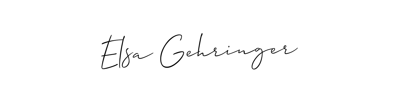 Here are the top 10 professional signature styles for the name Elsa Gehringer. These are the best autograph styles you can use for your name. Elsa Gehringer signature style 2 images and pictures png