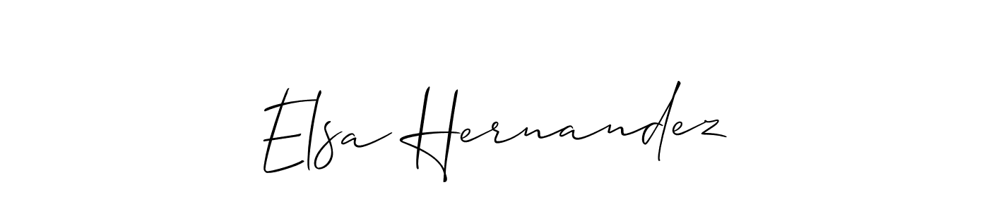 How to Draw Elsa Hernandez signature style? Allison_Script is a latest design signature styles for name Elsa Hernandez. Elsa Hernandez signature style 2 images and pictures png