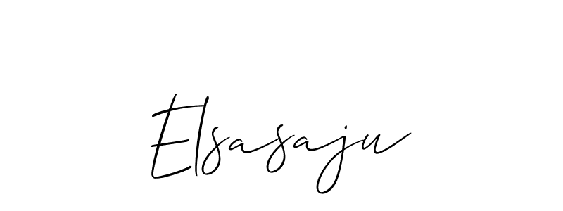 Make a beautiful signature design for name Elsasaju. Use this online signature maker to create a handwritten signature for free. Elsasaju signature style 2 images and pictures png