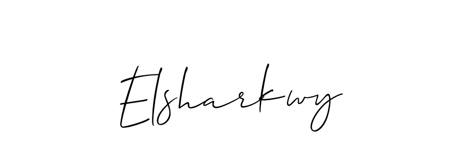 Make a beautiful signature design for name Elsharkwy. Use this online signature maker to create a handwritten signature for free. Elsharkwy signature style 2 images and pictures png