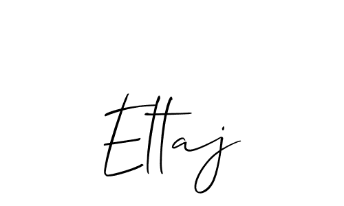 if you are searching for the best signature style for your name Eltaj. so please give up your signature search. here we have designed multiple signature styles  using Allison_Script. Eltaj signature style 2 images and pictures png